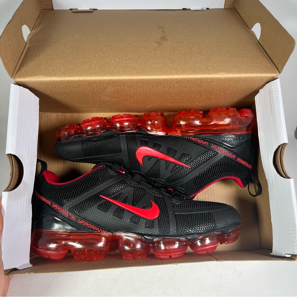 Air Vapormax Flyknit 2019 Black/Red Men’s US Size 7